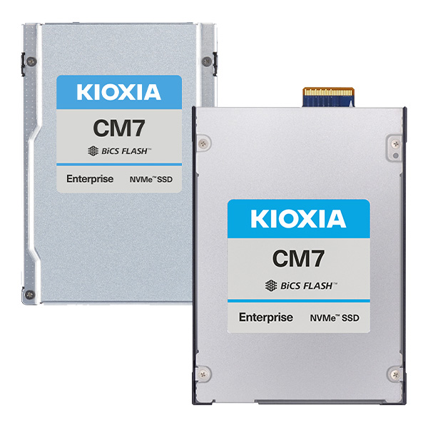 エンタープライズ向けPCIe 5.0対応NVMe SSD「KIOXIA CM7シリーズ」