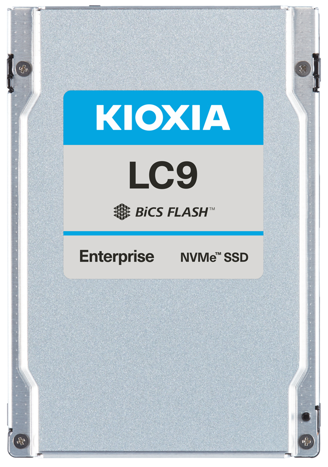 High-Capacity KIOXIA LC9 Series 122.88 TB NVMe SSD for AI Applications