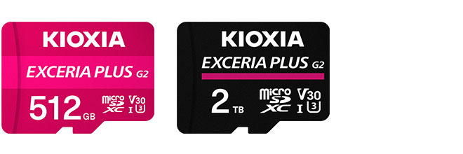 EXCERIA PLUS microSD Memory Card product image