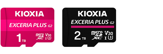EXCERIA PLUS microSD Memory Card product image