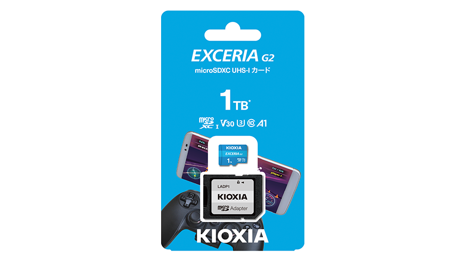 EXCERIA G2 microSDメモリカード | KIOXIA - Japan (日本語)