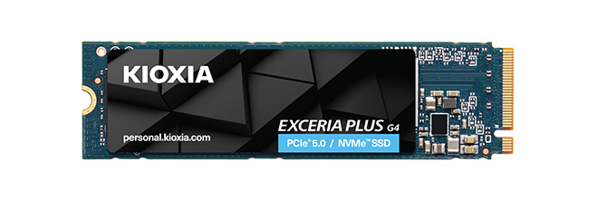 NVMeTM対応 EXCERIA PLUS G2 SSD 製品イメージ